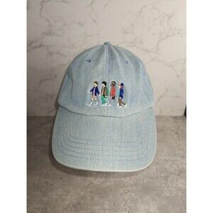 Netflix Stranger Things Blue Denim Baseball Hat  Cap Embroidered Adult Strapback